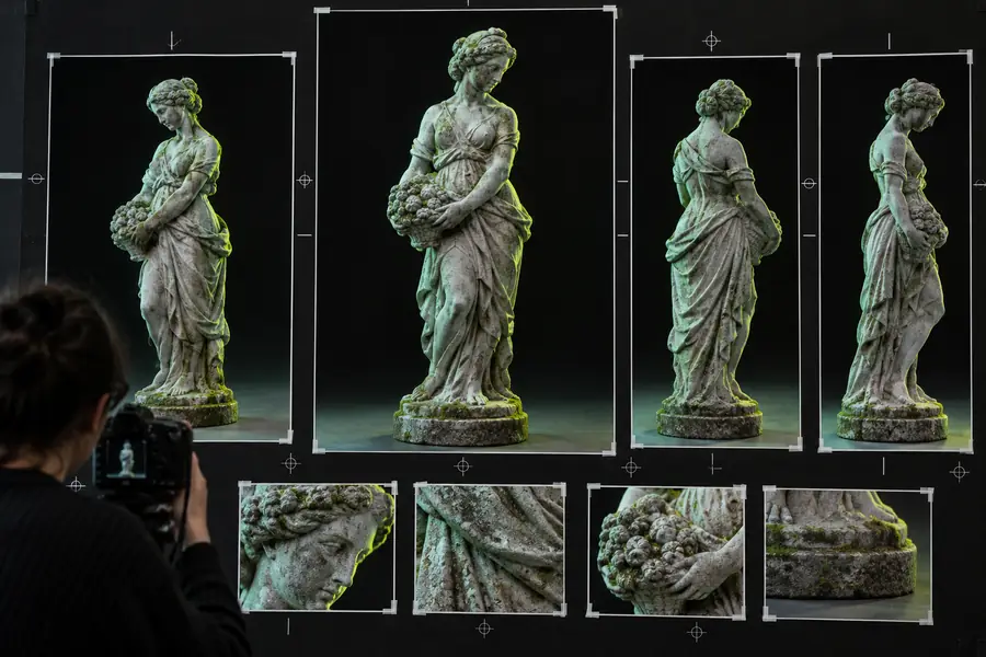 Reference image prepared for conversion